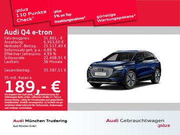 AUDI Q4 e-tron